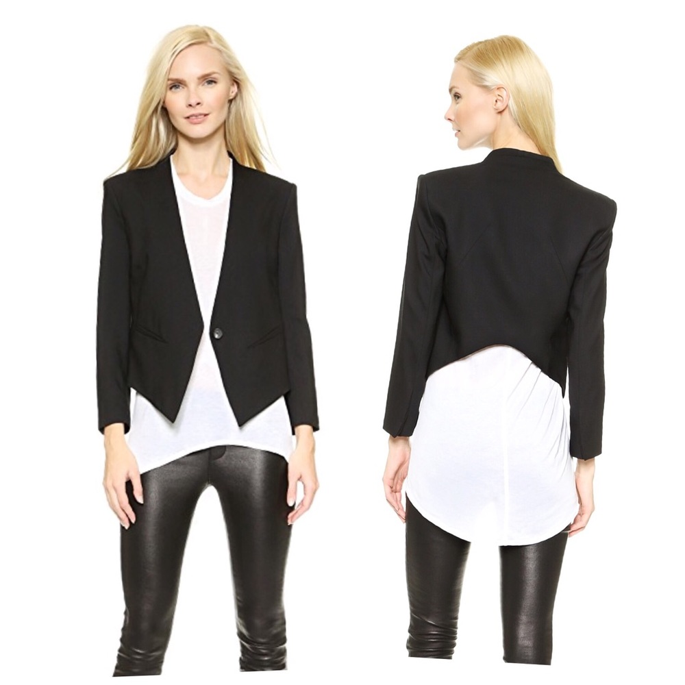•Helmut Lang ‚Smoking Tux blazer’ jacket•